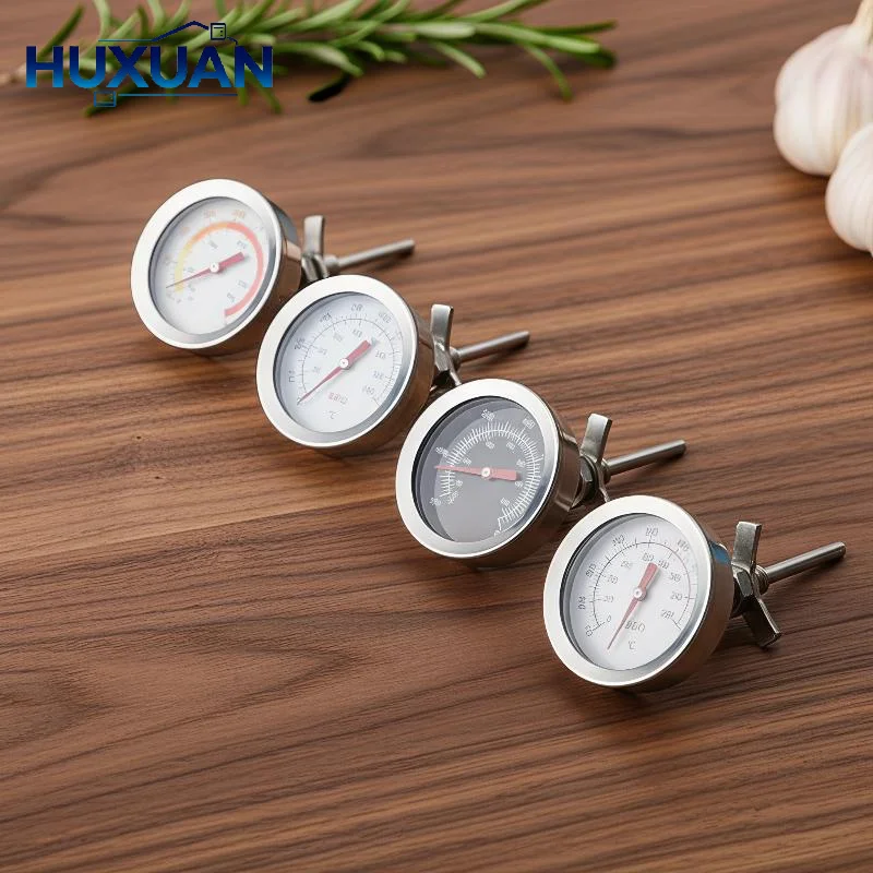 Oven Thermometer Analog - グリル温度計 0-500 ° C/0-120 ° Cアナログ52mm