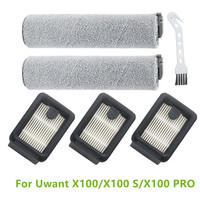 Hepa Filters Main Roller Brushes For Uwant X100/X100 S/X100 PRO Wash Floor Machine Rolling Brush