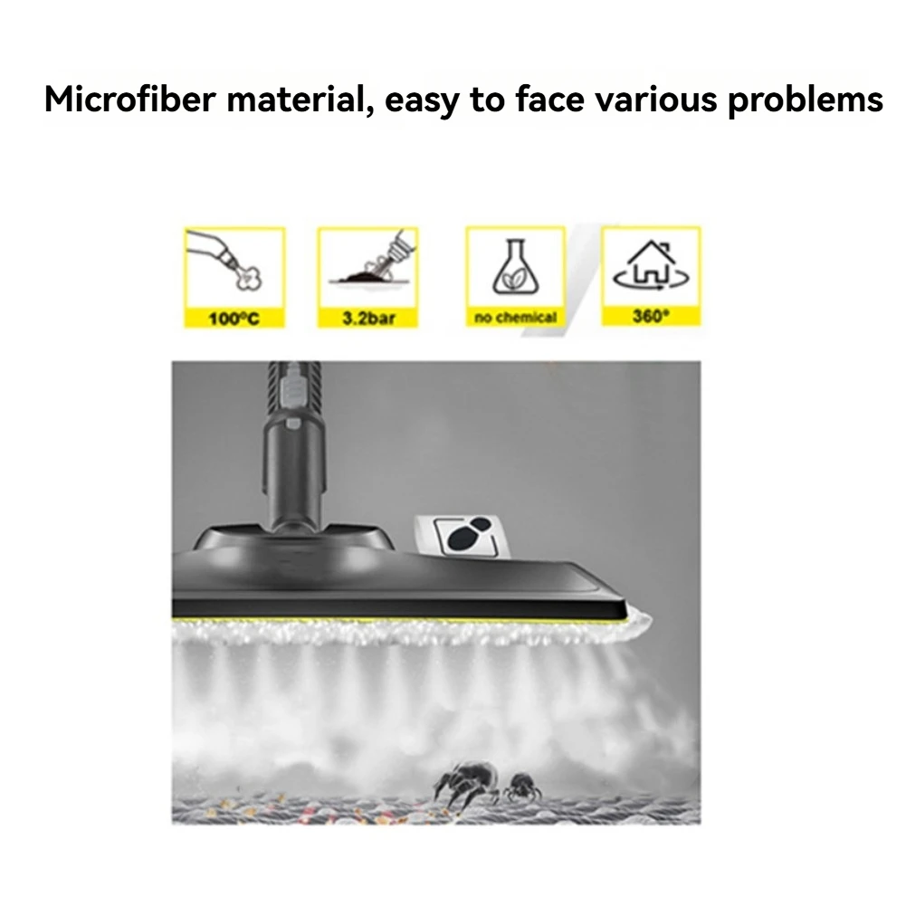 Классические четырехцветные комбинированные тряпки для ручных пылесосов Karcher Easyfix Sc Series, чехол для чистящей подушечки из микрофибрыM14K