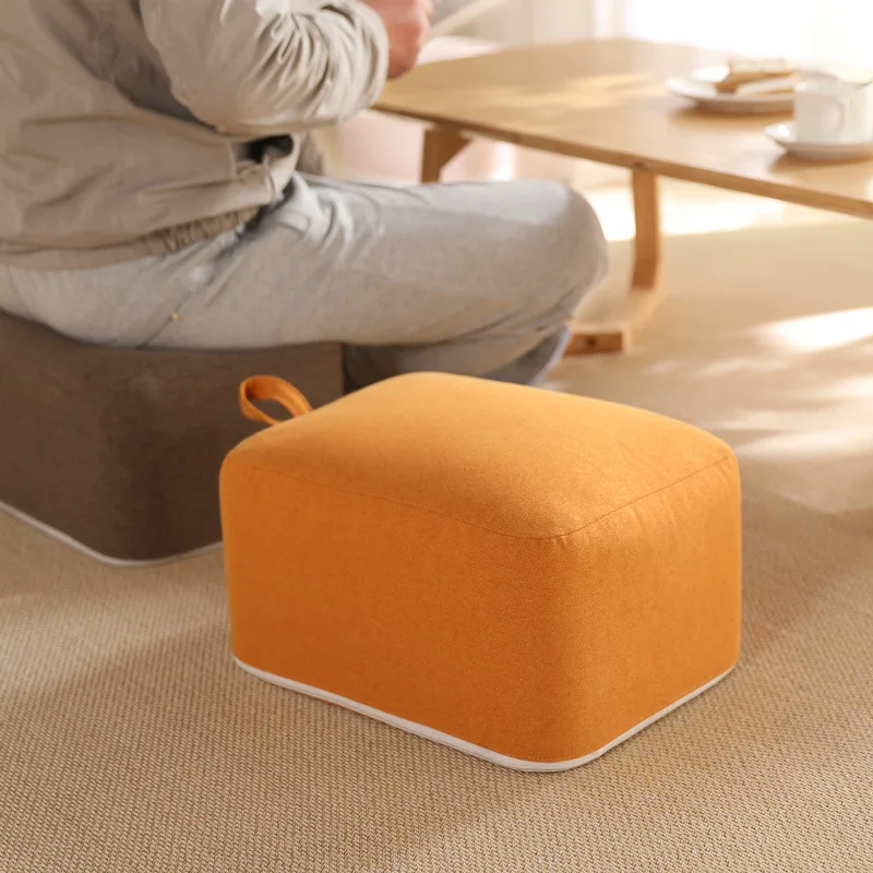 Removable Washable Floor Cushion, Thick Tatami Zafu for Bedroom & Living Room, Meditation Cushion for Home