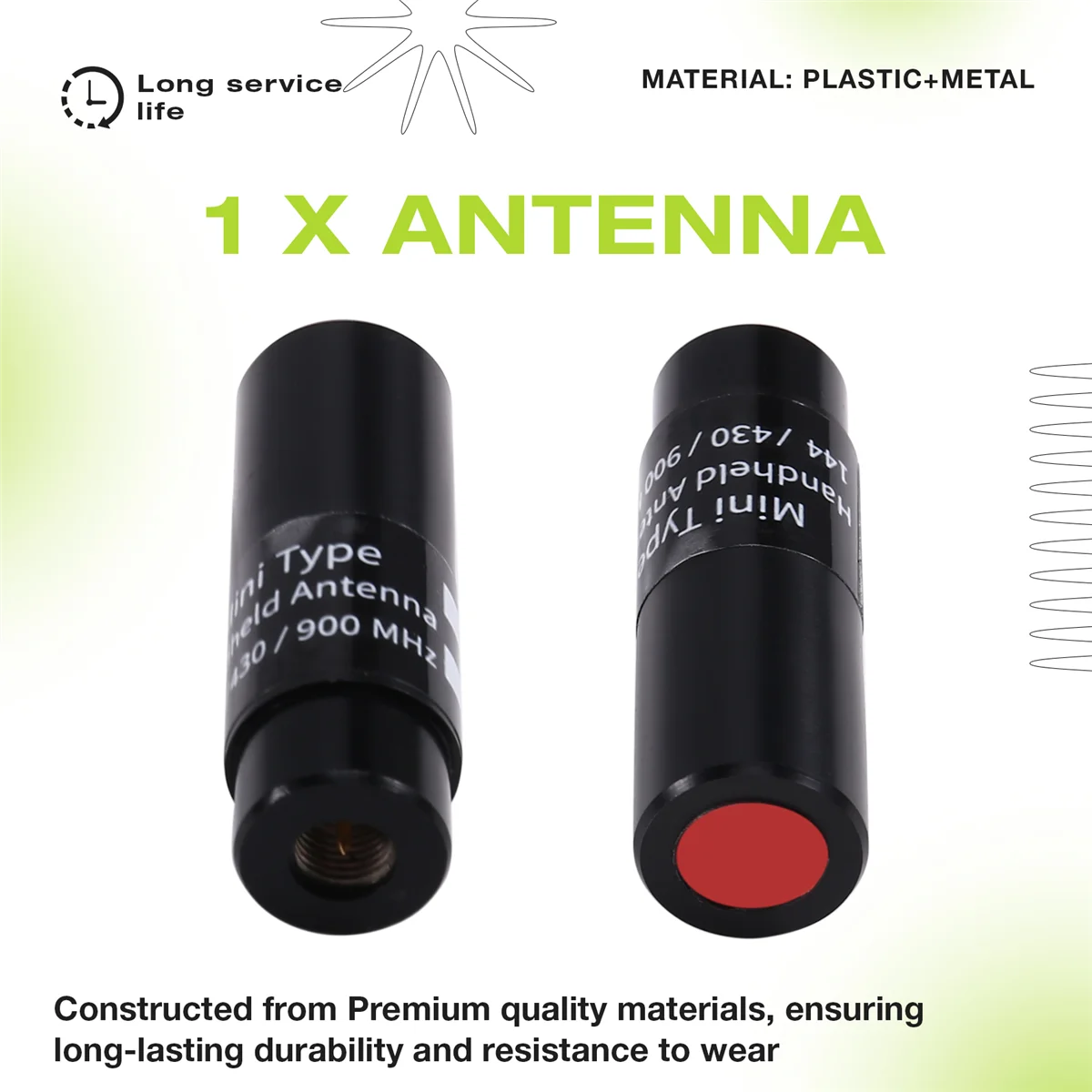 

Новая трехдиапазонная мини-антенна 3C-SCH-32, короткая антенна для большого пальца 4,5 см, 145/435/900 МГц для портативной рации SMA Male