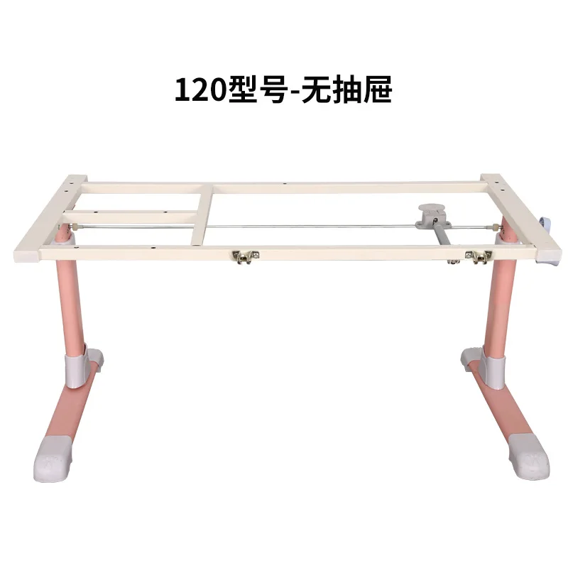 Household study table steel frame writing desk table legs wholesale electric lift table frame hand lift