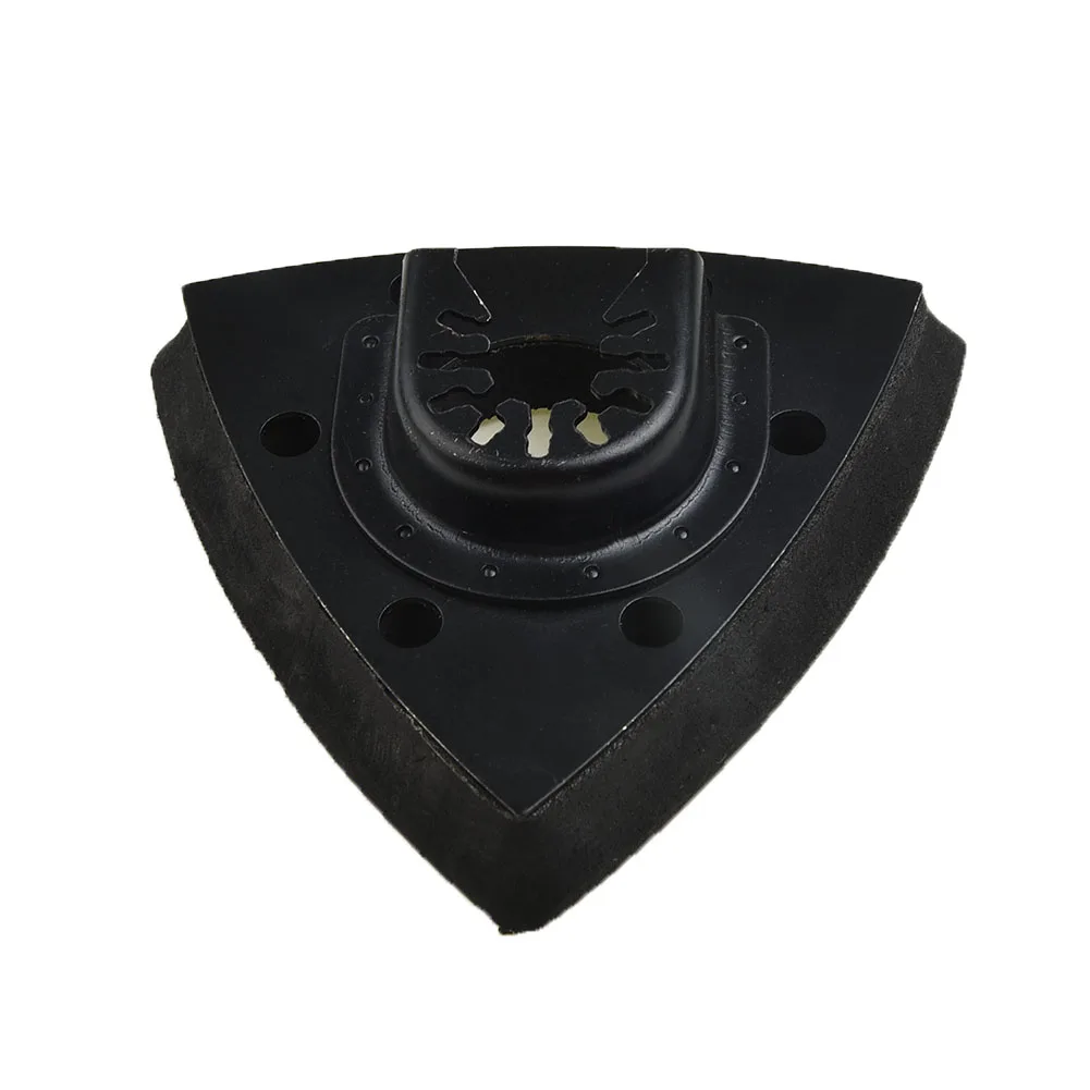 

1pc 93mm Multi Tools Flush Triangular Sanding Pad Oscillating Saw Blade Triangular Suitable For Makitan Hardin Saw Blade
