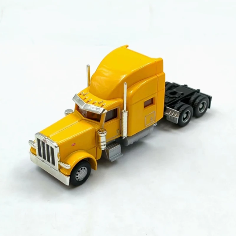 Bulk No Box 1:87 Scale Peterbilt Tractor Truck Alloy Simulation Car Model Static Collection Decorated Holiday Toy Souvenir Gift