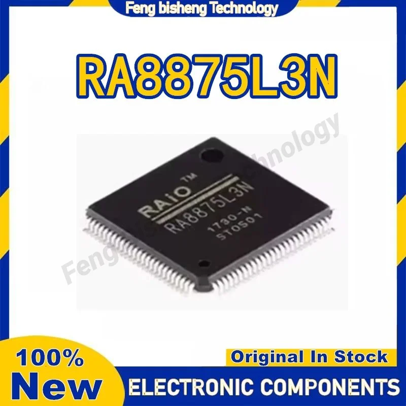 

New Original RA8875L3N RA8875L3 RA8875 TQFP-100 In Stock