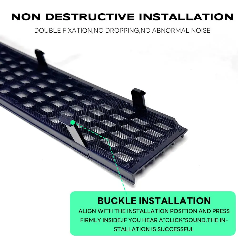 For Tesla New Model Y Juniper 2025+ Launch Split Detachable Insect-proof Net Air Conditioning Modified Air Intake Cover