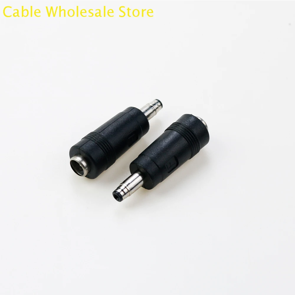 Cable Wholesale Store 1-Pieces 5.5*2.1 TO 4.8*1.65MM Jack to 5.5x2.1mm Plug DC Power Plug Adapter Laptop 5.5*2.1 TO 4.8*1.65