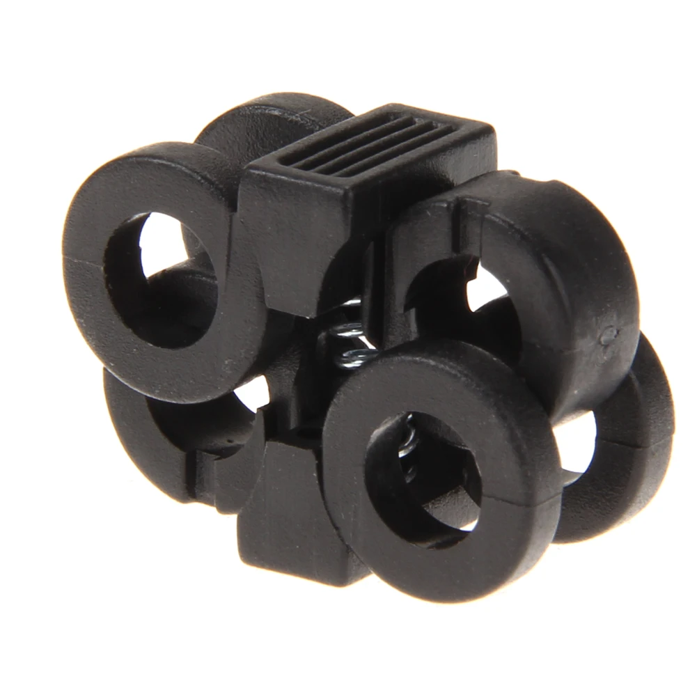 بوم مظلة حبل مشبك أربطة الحذاء السريع في الهواء الطلق المضادة للانزلاق المحمولة أبازيم مناسبة للأحذية وحقائب الظهر مجموعات السفر التخييم #4