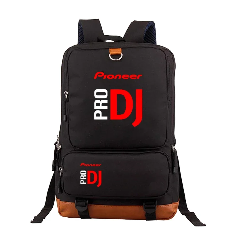 Pioneer Pro Dj Backpack College Students Pro DJ Pattern School Bags Large Capacity Outdoor Backpack Men Travel Backpack Laptop
