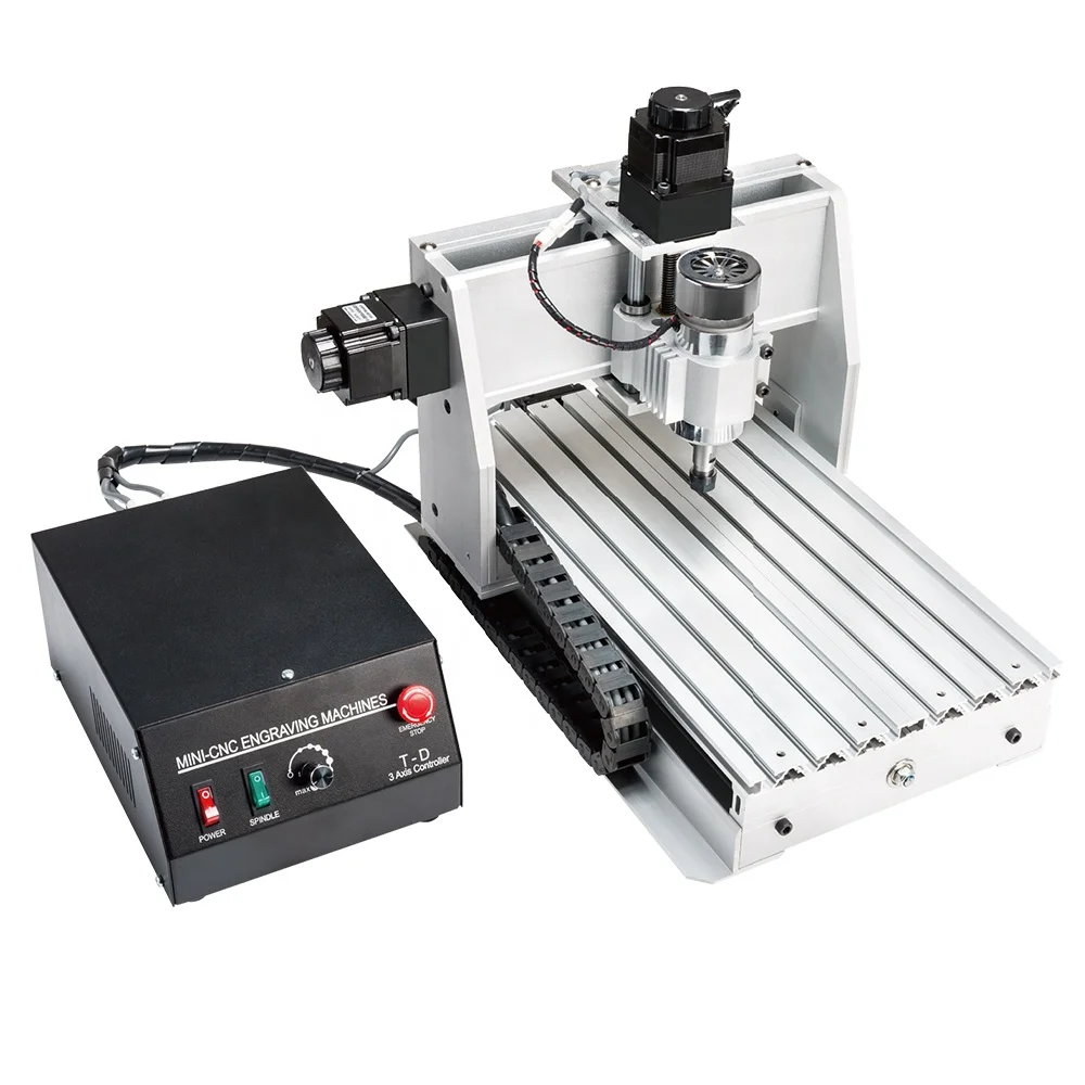 

XYZ=210*300*60MM 11000rpm 300W ER11 Air Spindle 3 Axis Wood CNC Router Machine Mini 3020 CNC Router