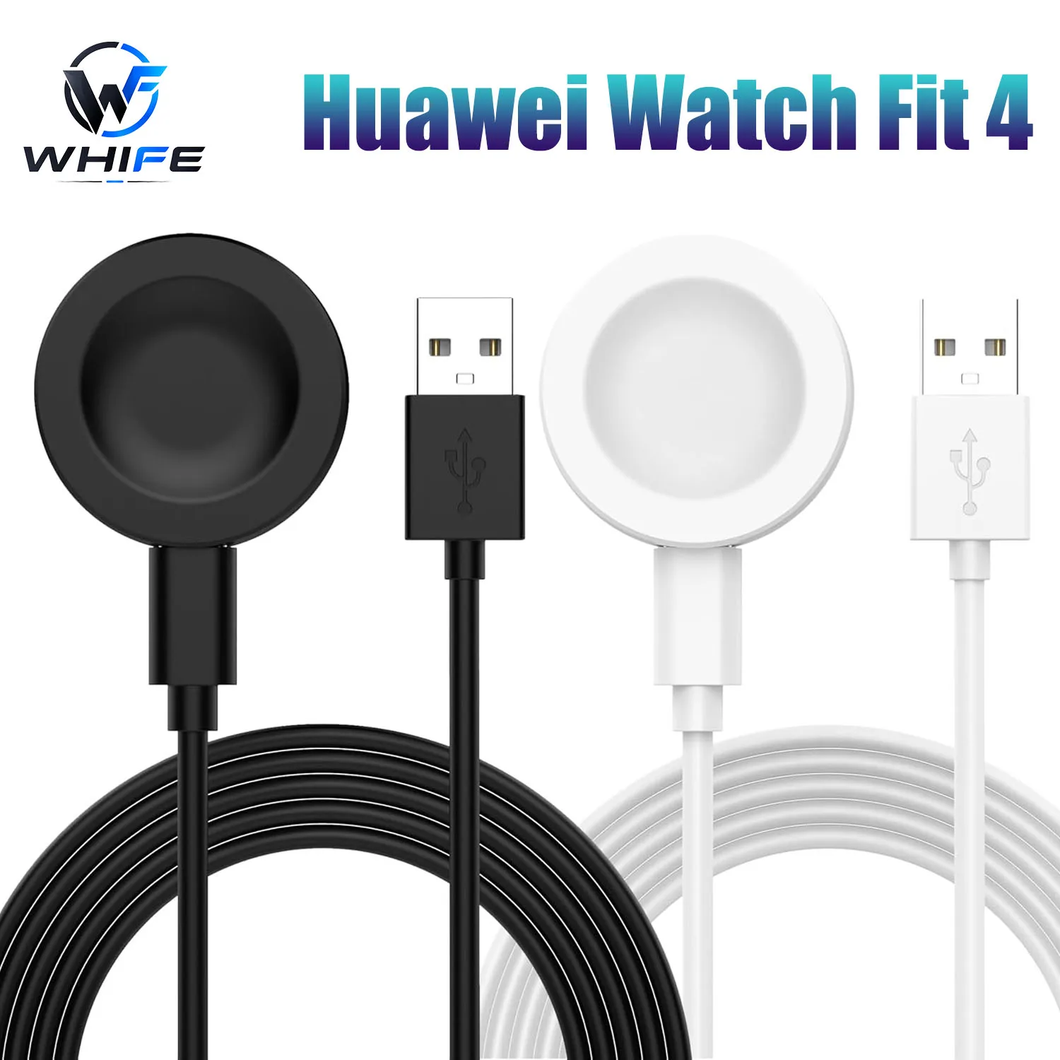 For Huawei Watch GT 6 Pro/GT6/Fit 4/ Watch 5/ GT5/ GT 2 Pro USB Charging Cable Metal Dock Replacement Watch Charger Dock Detach