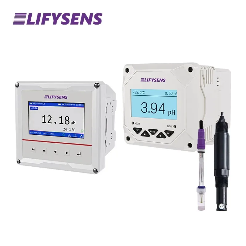 

Online pH Meter Acidity Meter pH Sensor Controller Test Tester Electrode Industrial Water Quality ORP Probe