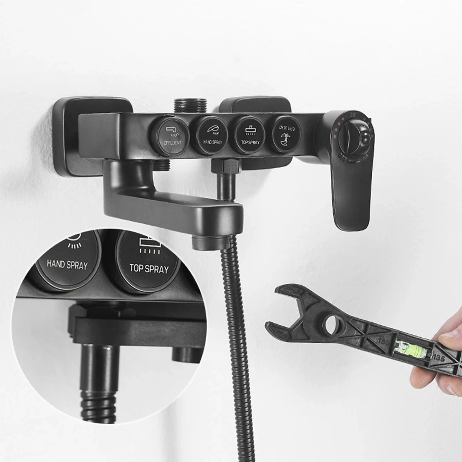 Shower Mixing Valve Wrench Dua - Home Hardware Bathroom Accessories recension och pris