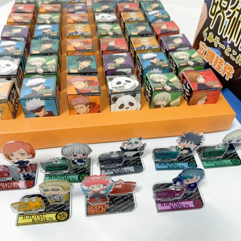 42pcs New Japan Anime Jujutsu Kaisen Acrylic Figure Stand Model Action Figure Plate Desk Decoration Cosplay Toys Doll Fans Gift