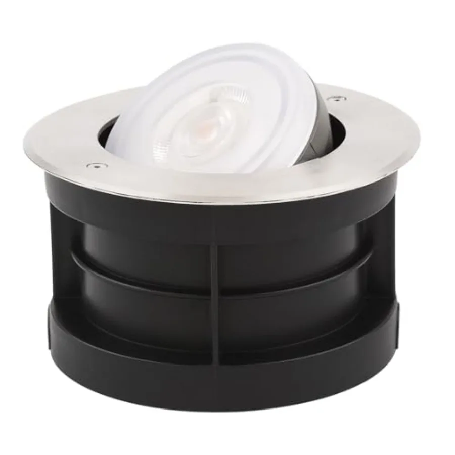 Angle-Adjustable Inground Light for Gardens-Outdoor LED Well LightsLandscape Pathway In-Ground Lighting Fixtures Buried lamp Lo