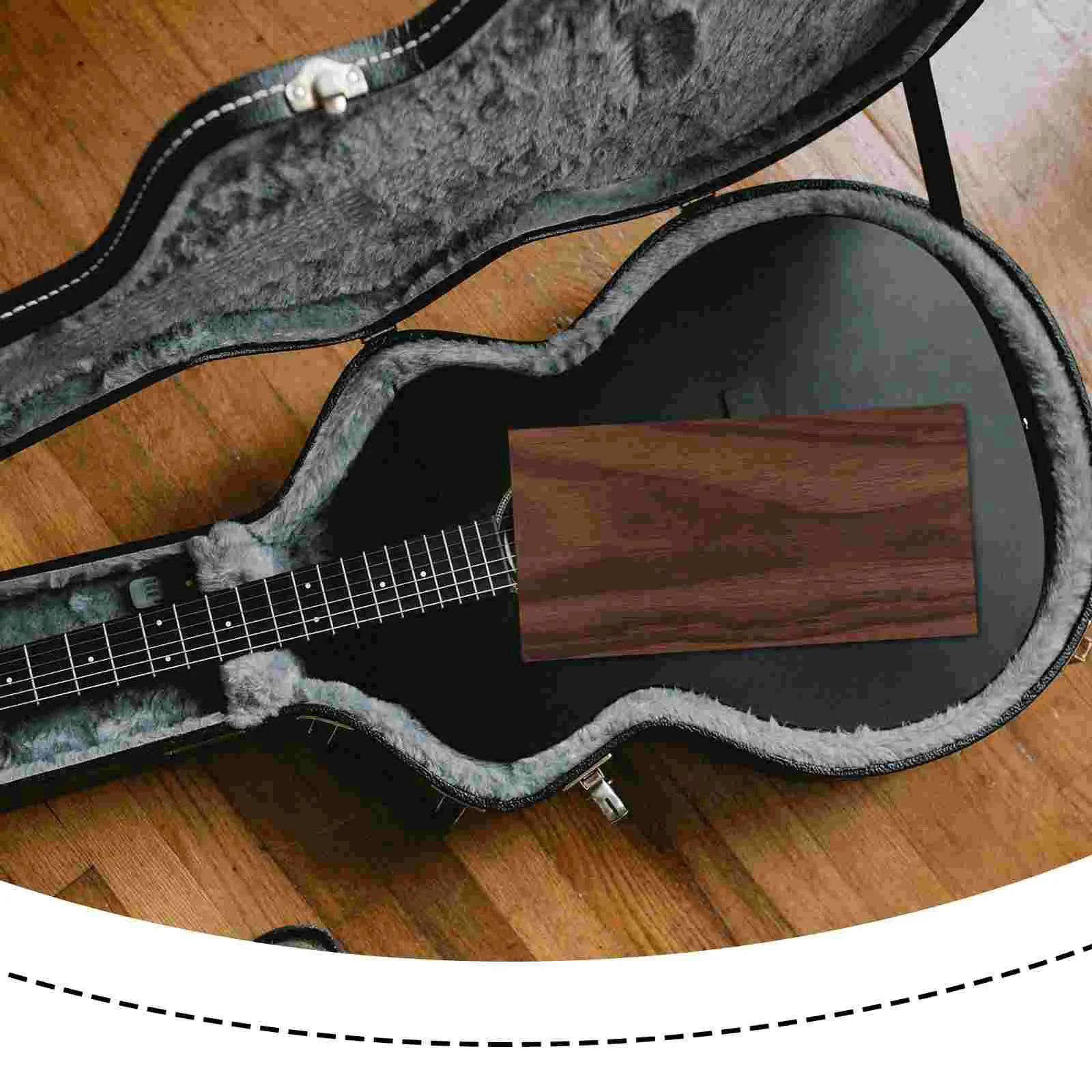 

Rosewood Guitar Head Veneer Guitar Parts Soundboard headstock plate guitar