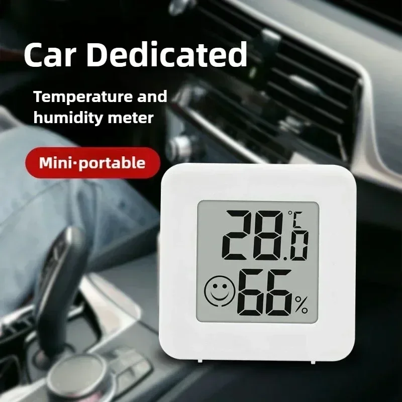 4Pcs Digital Thermometer Hygrometer Indoor Mini LCD Temperature Monitor Outdoor Room Baby -20~70°C Electronic Hygrometers