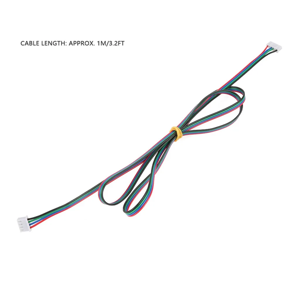 5pcs PH2.0-XH2.54 Stepper Motor Cables XH2.54-4P to PH2.0-6P 1m Length Stepper Motor Wire Female Female Female Connector Cable