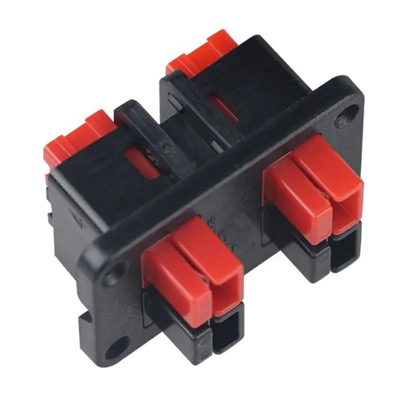 ABVO-4Pcs 45A 600V Power Plug Cable Connectors For Plug Connector Fixed Mounting Bracket Panel Power Plug Connector