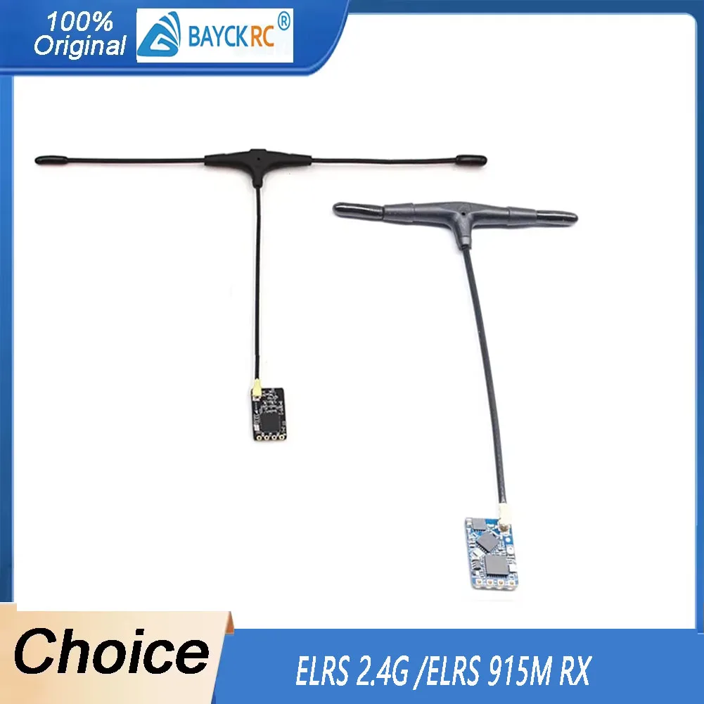 

Приемник BAYCK ELRS 915 МГц/2,4 ГГц NANO ExpressLRS с антенной типа T, поддержка обновления Wi-Fi для RC FPV Drone