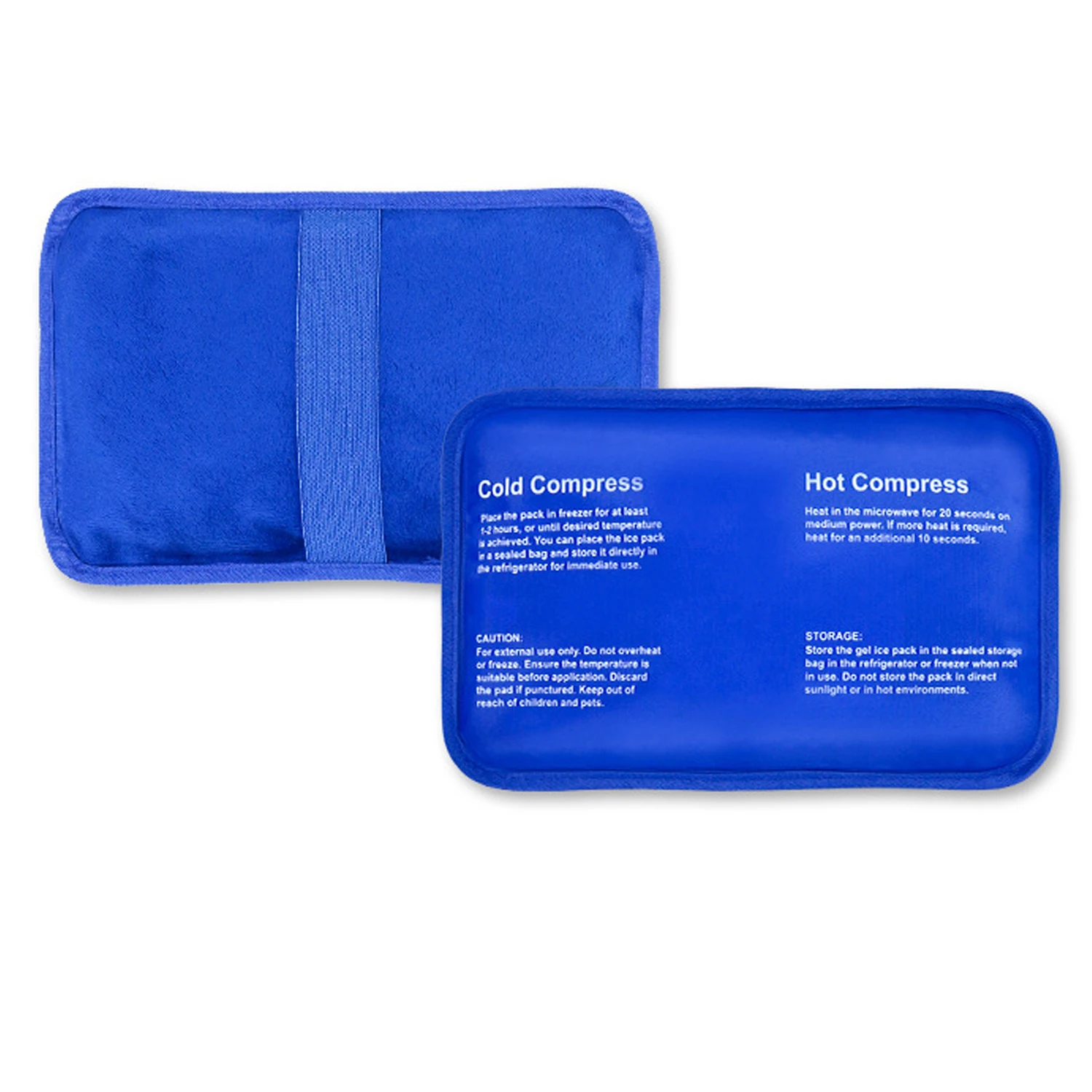 Cold Pack Ice Gel - Ice Packs for Injuries Hot Cold