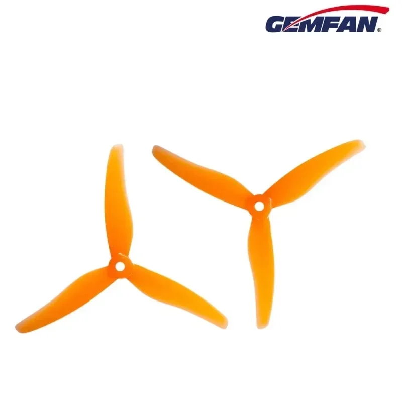 4 PCS/2 คู่ GEMFAN 51433 3-Blade 5.1X3.5X3 RC Props 5 นิ้ว CW CCW มอเตอร์ไร้แปรง 2206 2207 2306 ใบพัดสําหรับ FPV Drone Racing