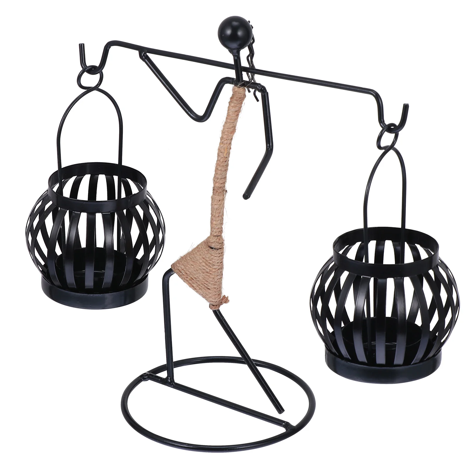 

Sturdy Iron Holder Delicate Multi-Purpose Girl Candlestick Elegant Art Craft Wedding Party Decoration Gift