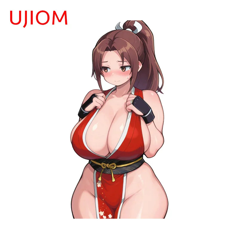 UJIOM Mai Shiranui Alluring Fighter Wall Stickers Cool Personalitycartoon Waifu Sofa Wall Decals Fashionable Home Decoration
