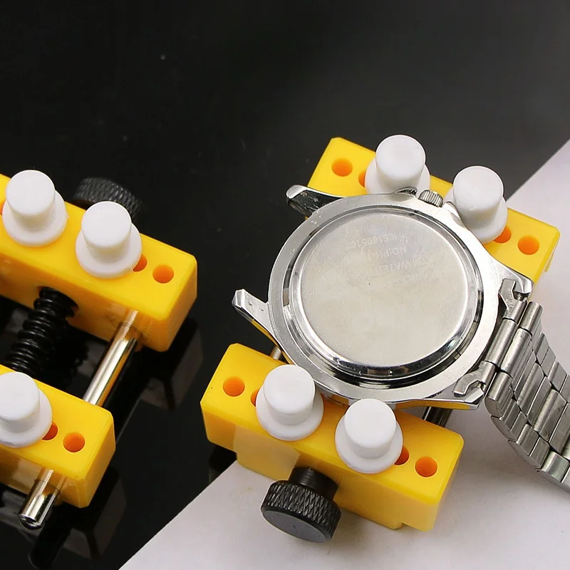Multi‑Function Watch Case Holder Adjustable Watch Repair Fixing Vise Secure Watch Movement for Watchmaker Repair Tool