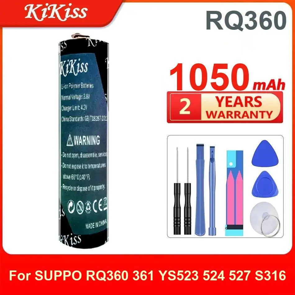 

Аккумулятор Kikiss 1050 мАч RQ360 для SUPPO 361 YS523 524 527 S316
