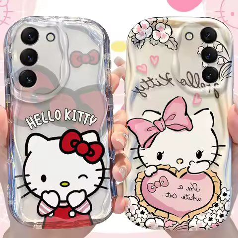 Hello Kitty Case for Samsung Galaxy A33 A32 A31 A30 A20 A24 A23 A22 A21S A20S A14 A13 A12 5G A10S A04E A04 4G A03 Core Cover