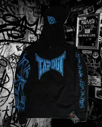 Retro Tapout Hip Hop Letter Zipper Hoodie Y2K Sweatshirt Women Mens Graphic Print Oversized Hoodie Jacket Clothes Streetwear