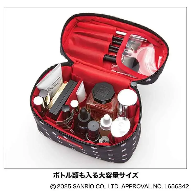 Hello Kittys Cosmetic Bag Cute Portable Makeup Bag Multifunctional Skin Care Products Storage Beauty Bag Printing