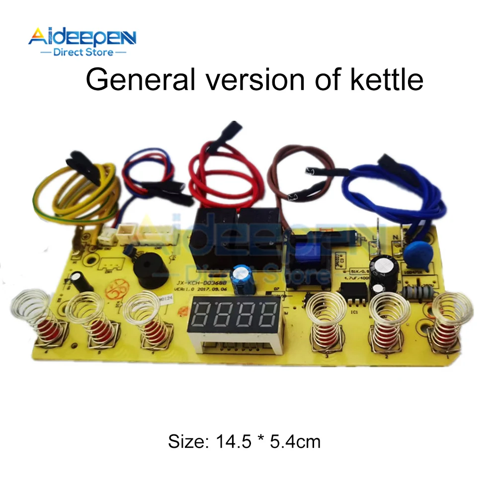 Universal Automatic Watering Kettle Circuit Board Control Board LED Kettle Disinfection/Temperature Regulation/Boiling/Switch