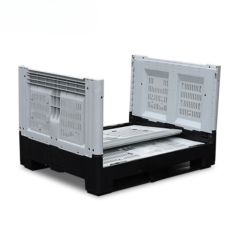 Folding Grid Pallet Box Pallet Warehouse Forklift Foldable Pallet Box