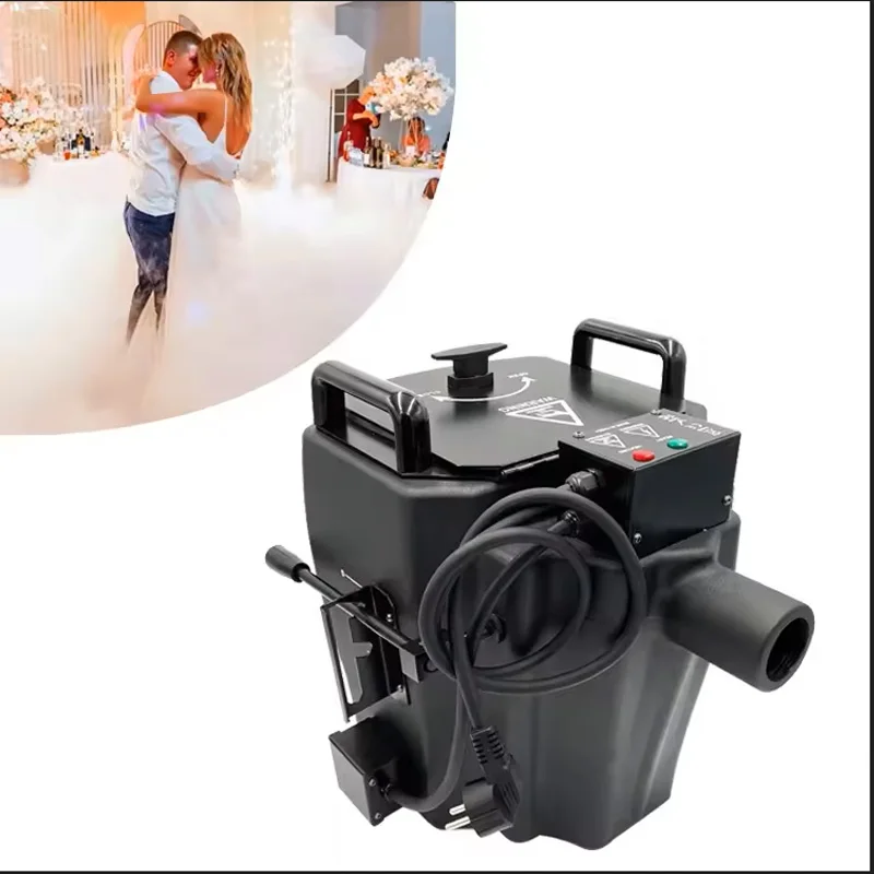 6000W High Power Projection Lights Dry Ice Fog Machine for Wedding Stage & Ground Effects