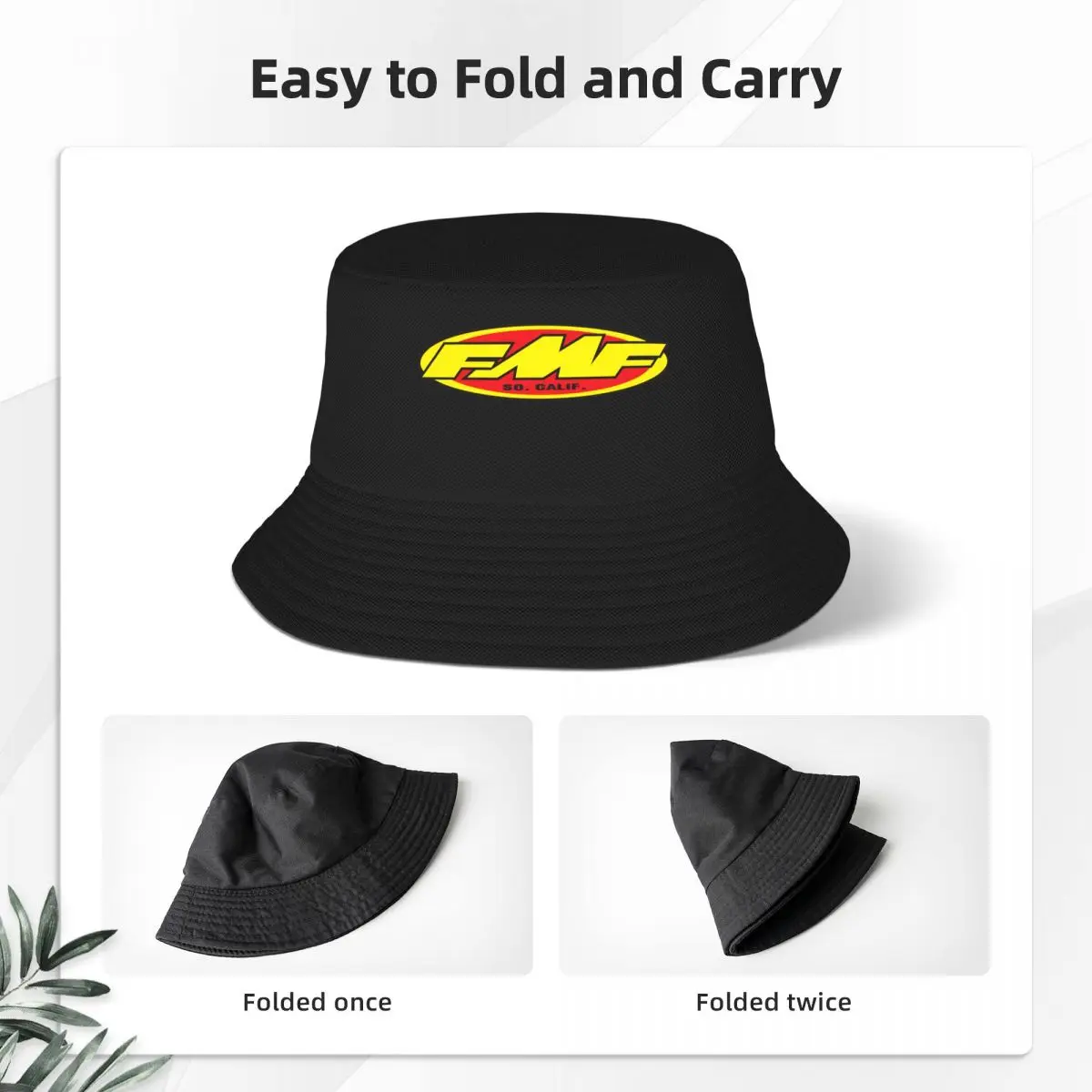 Fmf Racing Exhaust Fmf Racing Ama Motocross Fisherman Caps Bucket Hat Sun Beach Visor Caps