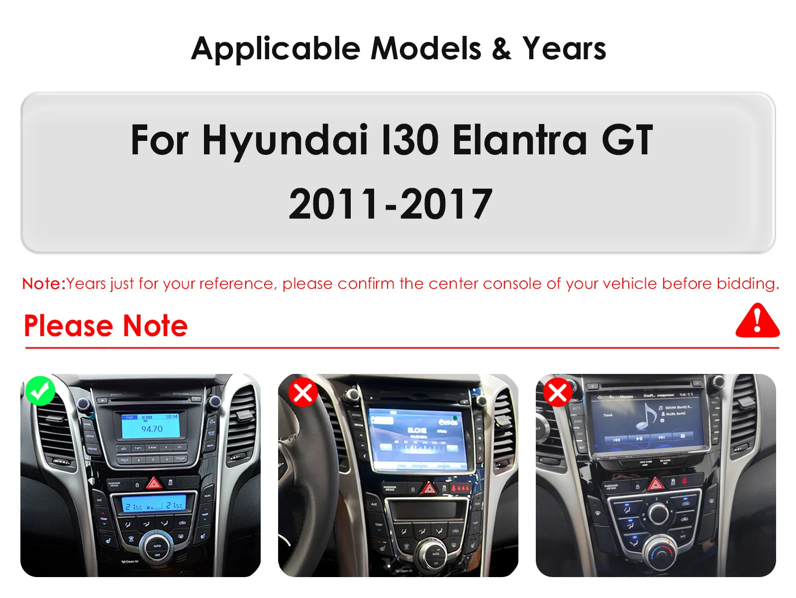 Hizpo 8Core WIFI Android14 Autoradio für Hyundai I30 Elantra GT 2011–2017 9,7 Zoll Multimedia Video Player Autoradio Carplay GPS – Detail 6