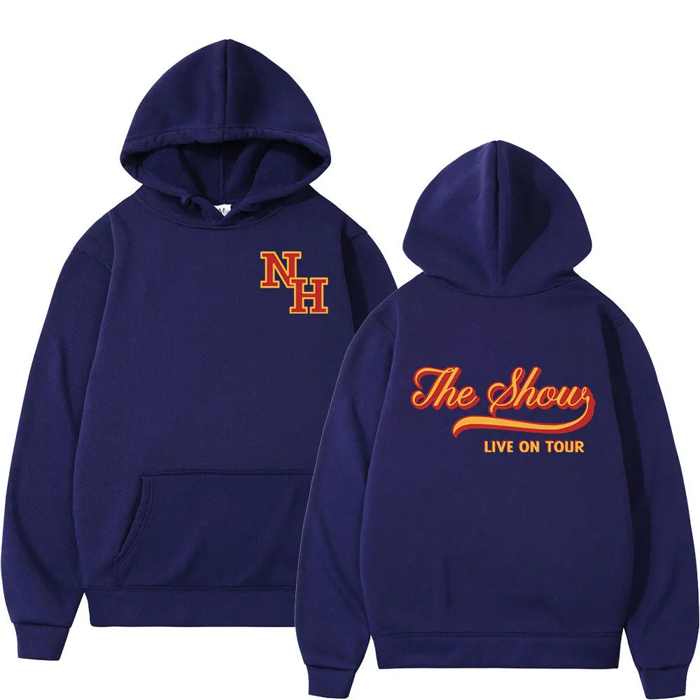 Niall Horan The Show Live on Tour Hoodies Mens Clothing Fashion Hip Hop Oversized Hooded Sweatshirts Casual Comfort Pullovers