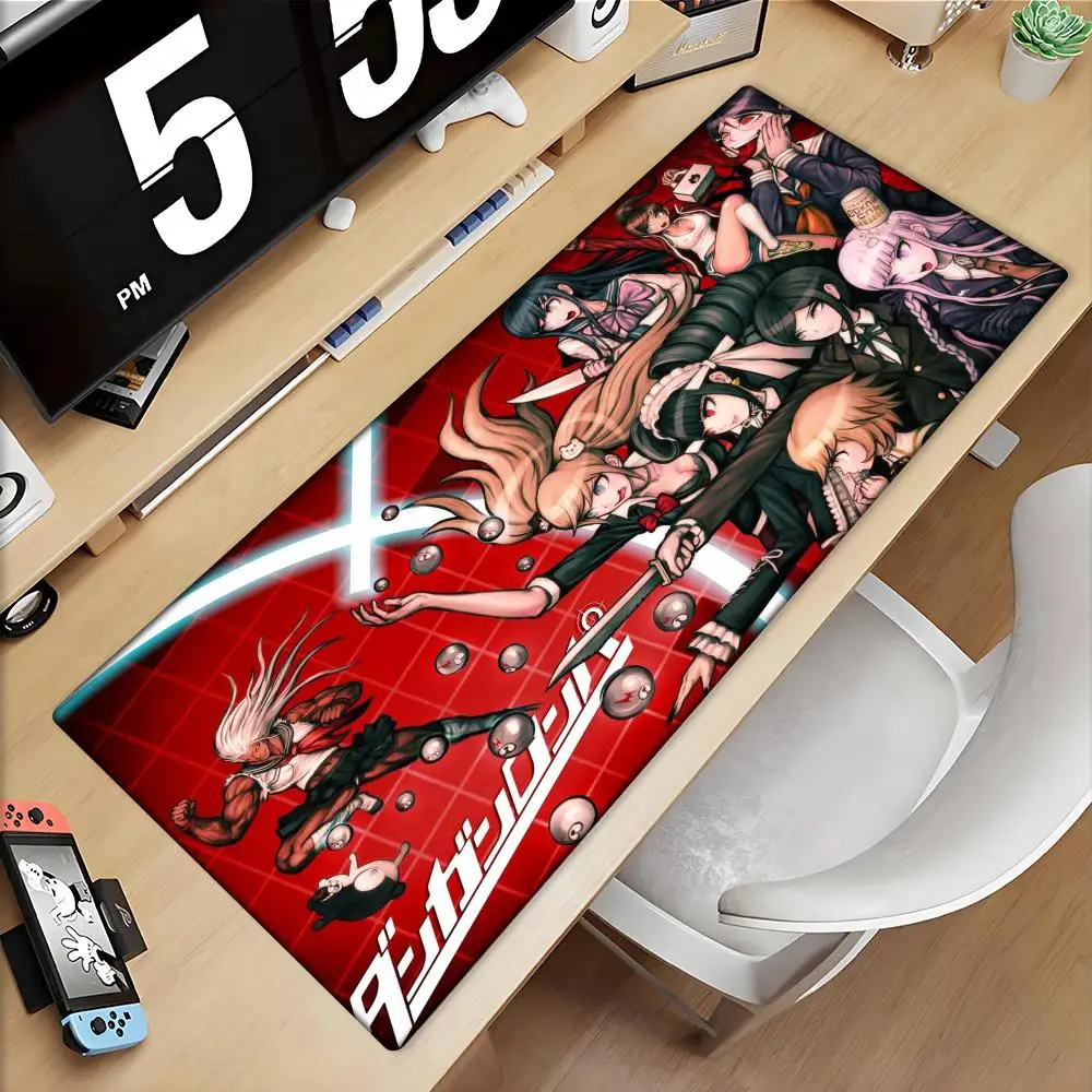 

Hot selling item Danganronpa Table mat Desktop XXL Mouse pad High Definition Desktop Games Large Accessories Mouse pad