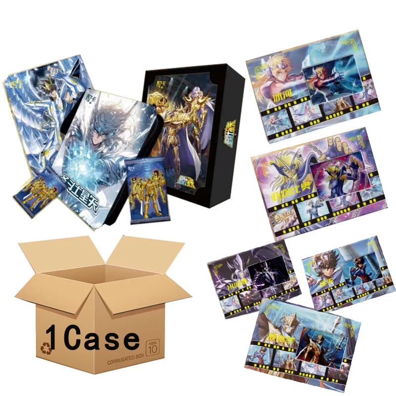 Saint Seiya Cards Booster Box DK Collection Cards Anime  Board Games 1Case 2Slayer  For Children Toys