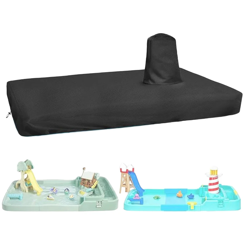 

Oxford Fabric Cover for Water Table UV Proof Waterproof Windproof Dustproof with Drawstring Hems 138L 82W 39H CM