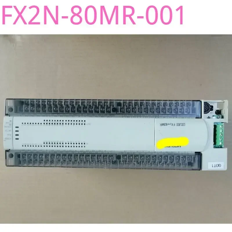 

Использованный ПЛК FX2N-80MR-001, функция исправна.