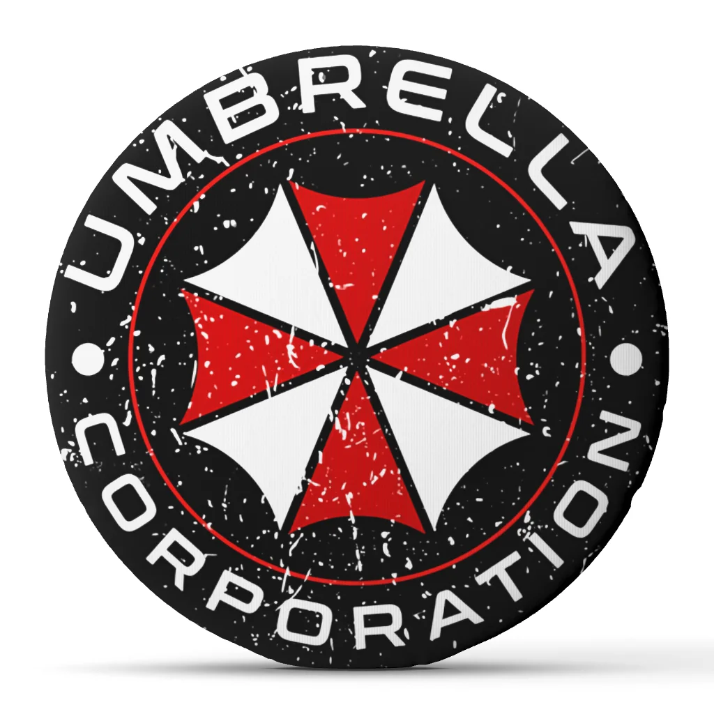 Umbrella Corporation Logo Shaped Pillow Resident Evil Gamer Cushion Stuffed Throw Pillow for Sofa Home Decor Gift Gaming Room
