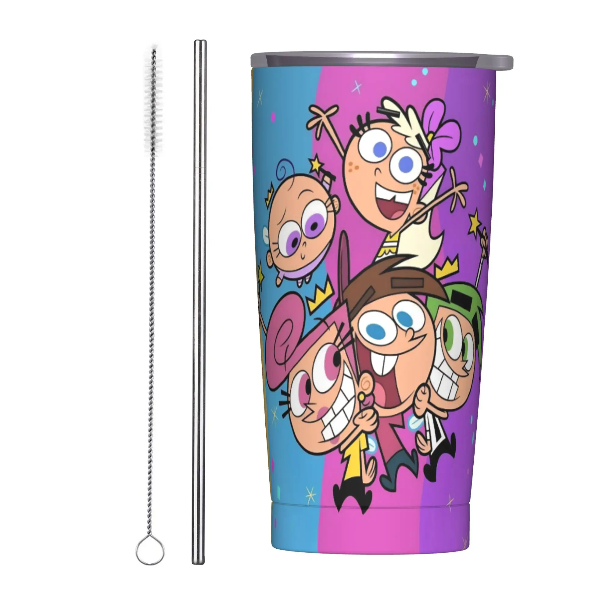 Vaso Térmico Aislado al Vacío de Los Extraordinarios Padres, Termo, Tazas Escolares, Botella de Agua de 20oz