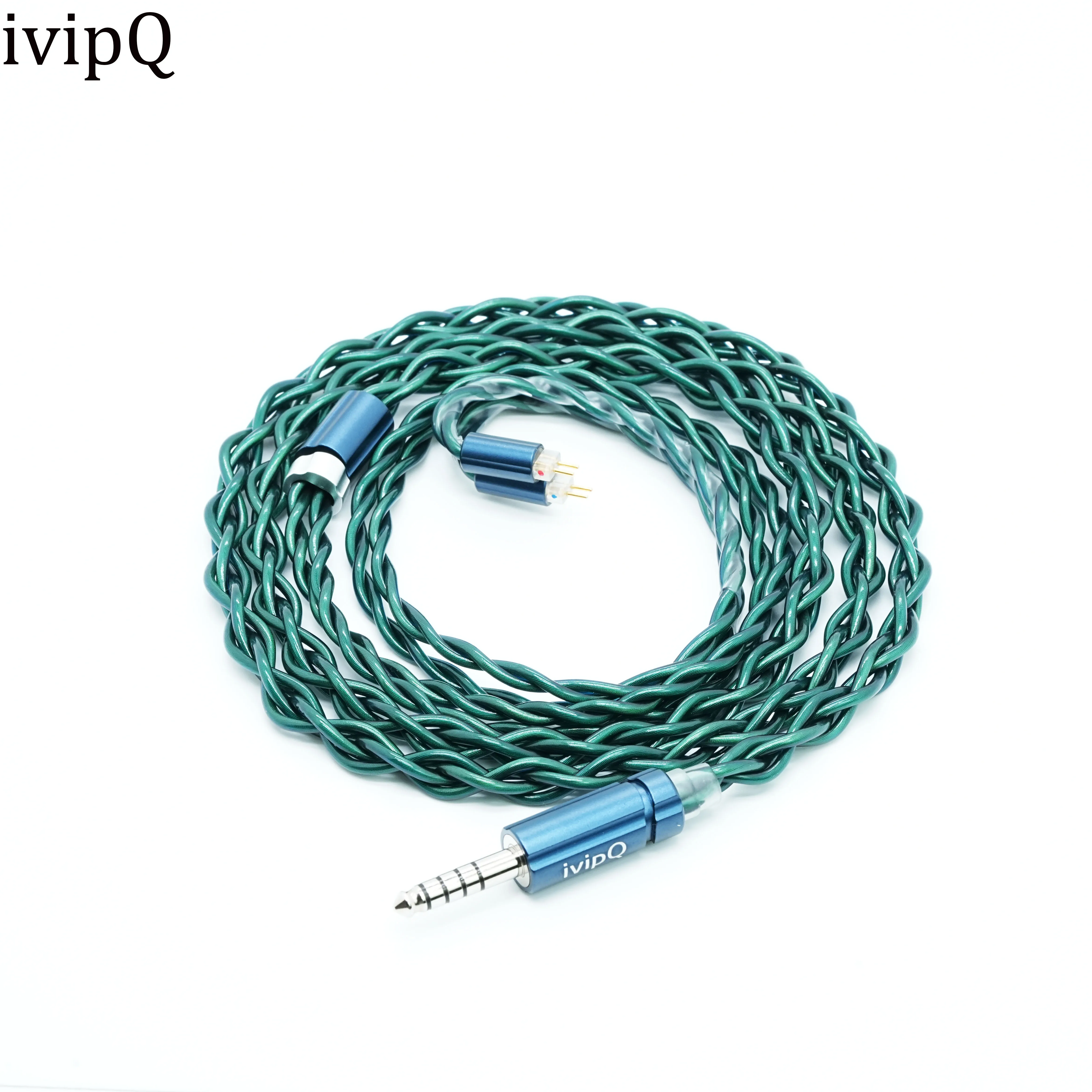IvipQ A12 IEM Upgrade Cable MMCX 0.78 2-Pin IE900 Headphone Cable In-Ear Headphone HIFI Audio Cable 4.4mm 3.5mm Plug