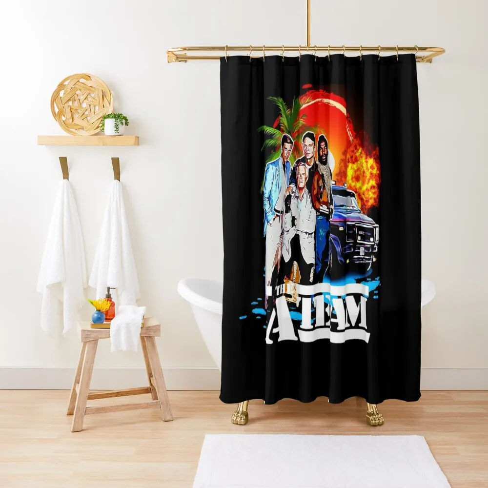 

All-risk agency, the a team Shower Curtain For Bathroom Modern Accessory Bathrooms In The Bathroom Curtain