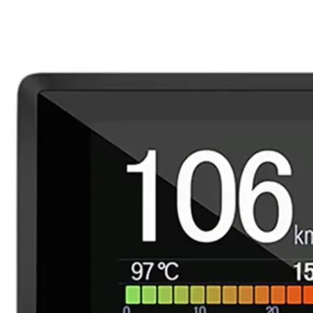 Vehicle HUD Display with Overspeed Alarm and Mileage Tracking Essential Tool for Safe Driving in All Conditions