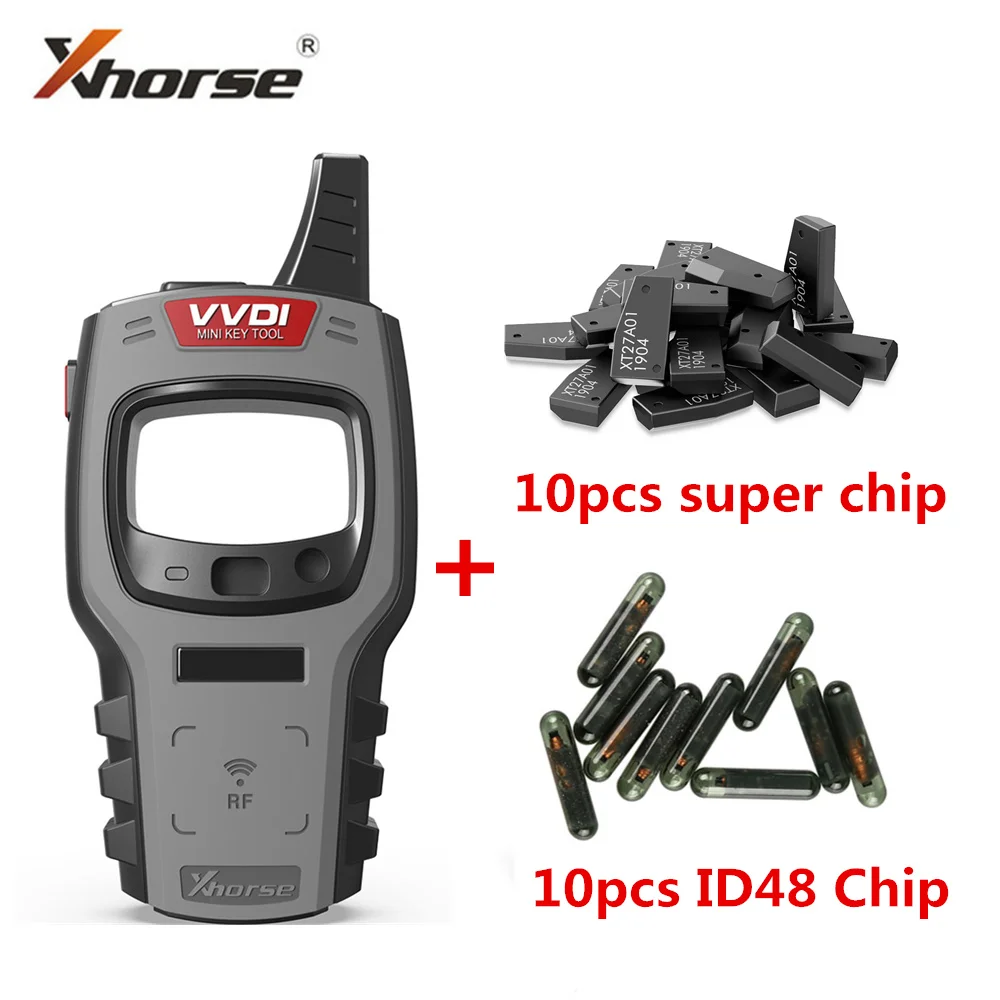 Xhorse VVDI Mini Key Tool Super Chip 4D 4C 46/ID48 Chip Auto Afstandsbediening Sleutel Programmeur Gratis 96bit 48-Clone Functie Geen TOKEN XKB501EN