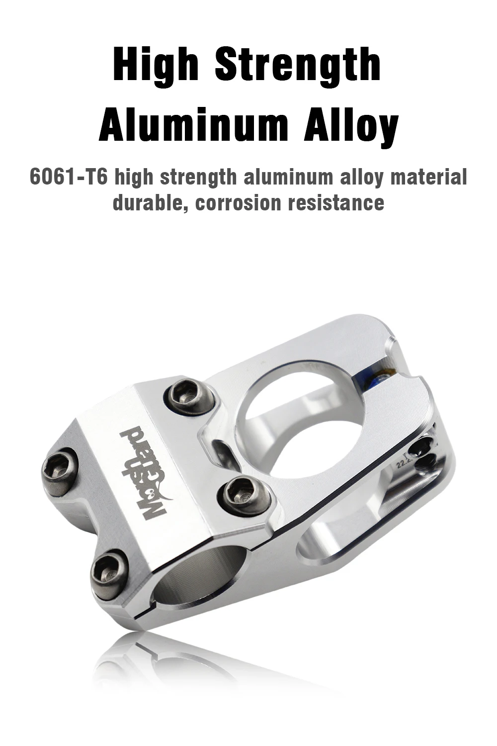 EVOSID 22,2mm BMX Fahrrad Vorbau Aluminium Legierung Fahrrad Vorbau Klettern Action Dead Flying MTB Mountain Road Lenker Biciclet Teile – Detail 2
